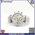 Yxl-664 Business Design Chronographen, rostfreien Stahl Dise Material Uhren Herren Luxus Armbanduhr